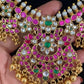 Kundan Necklace With jumkis | Traditional indian Jewelry