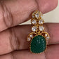 Carved  stone Kundan Necklace Set | Indian Jewelry