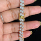 CZ Rhodium Bracelet | Two Tone Indian Bracelet