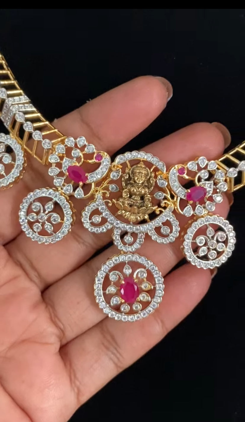 AD Kante Necklace Set |  Indian Jewelry In USA | Gift Idea