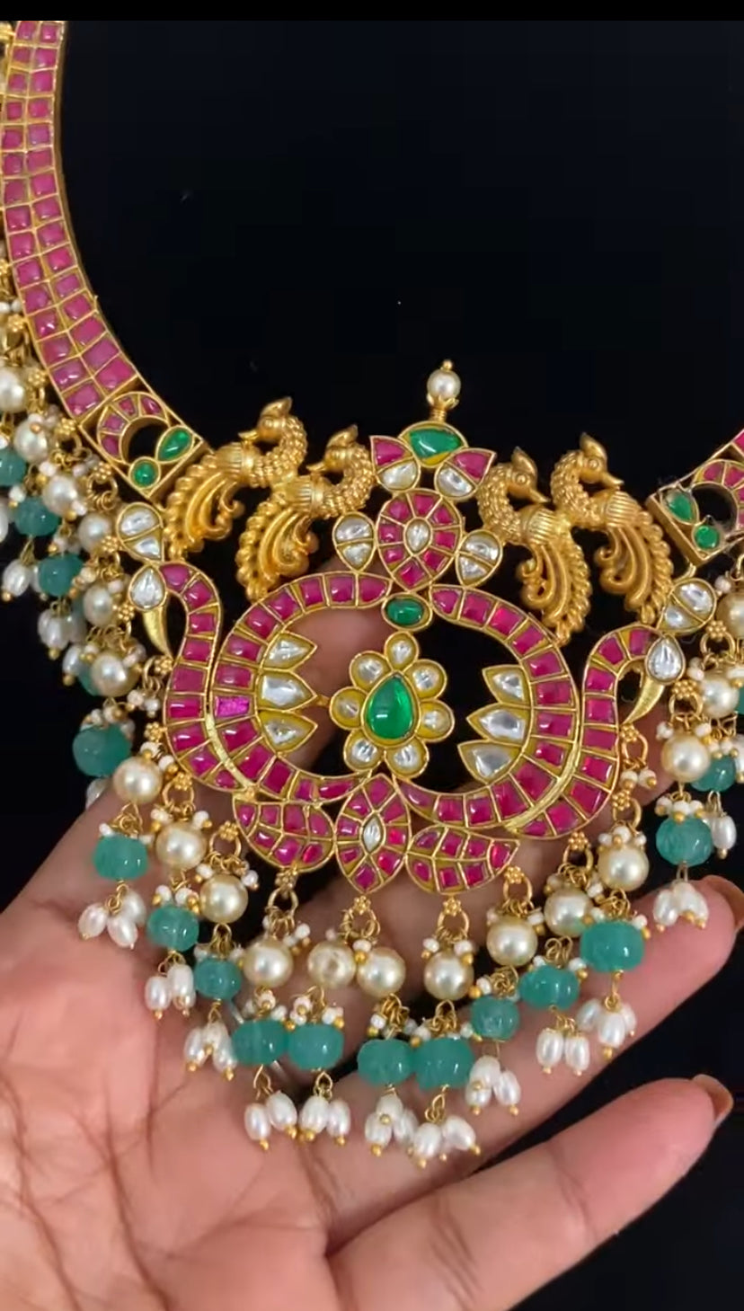 Jadau Kundan Kante Necklace | Traditional Indian Jewelry | Gift Idea