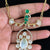 Polki Kundan Pendant Simple Necklace Set | Latest Indian Jewelry | Gift Idea