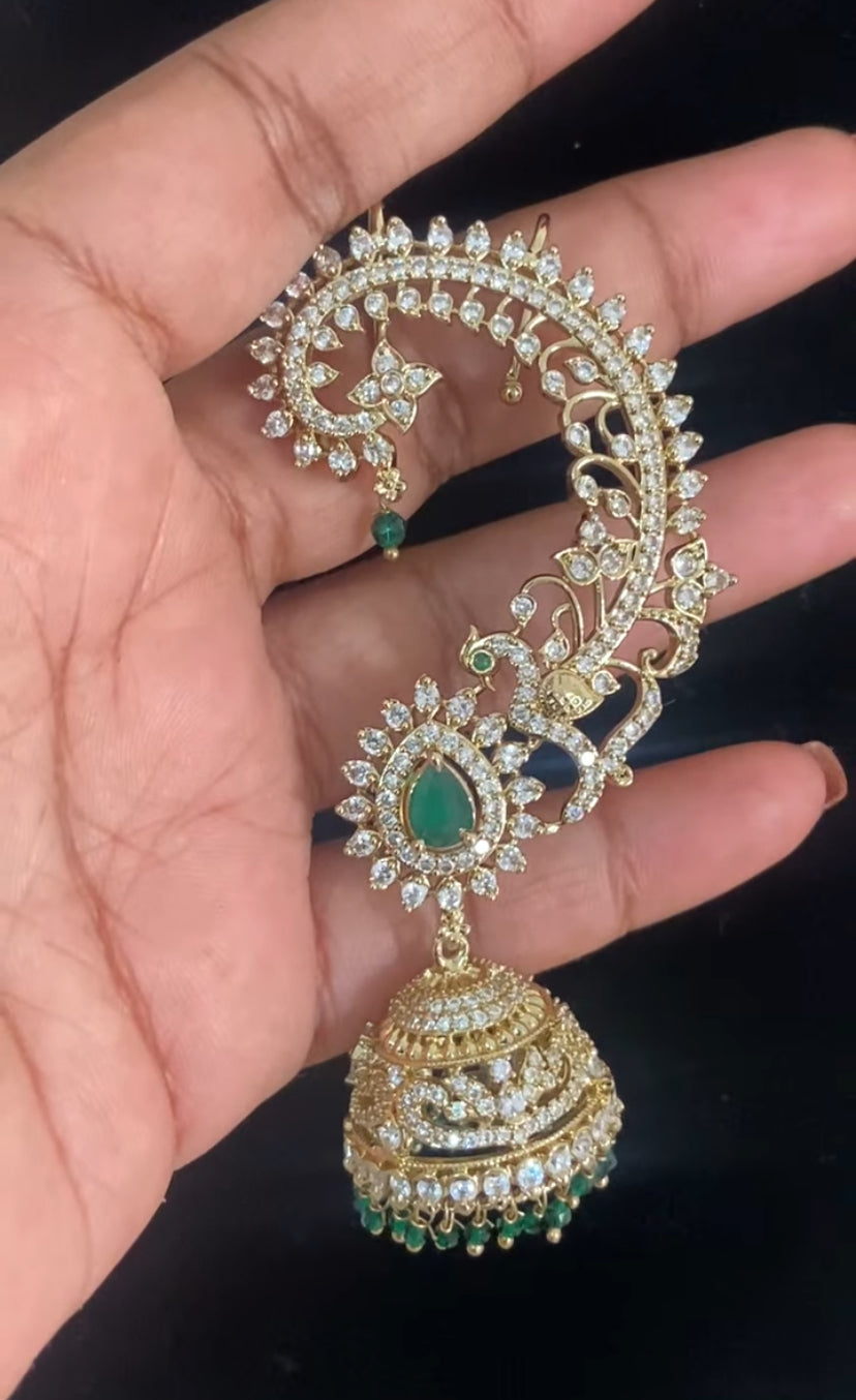 AD Jumki Ear Cuffs | Indian Jewelry In USA