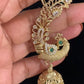 AD Peacock Jumki Ear Cuffs | Traditional Indian Jewelry In USA