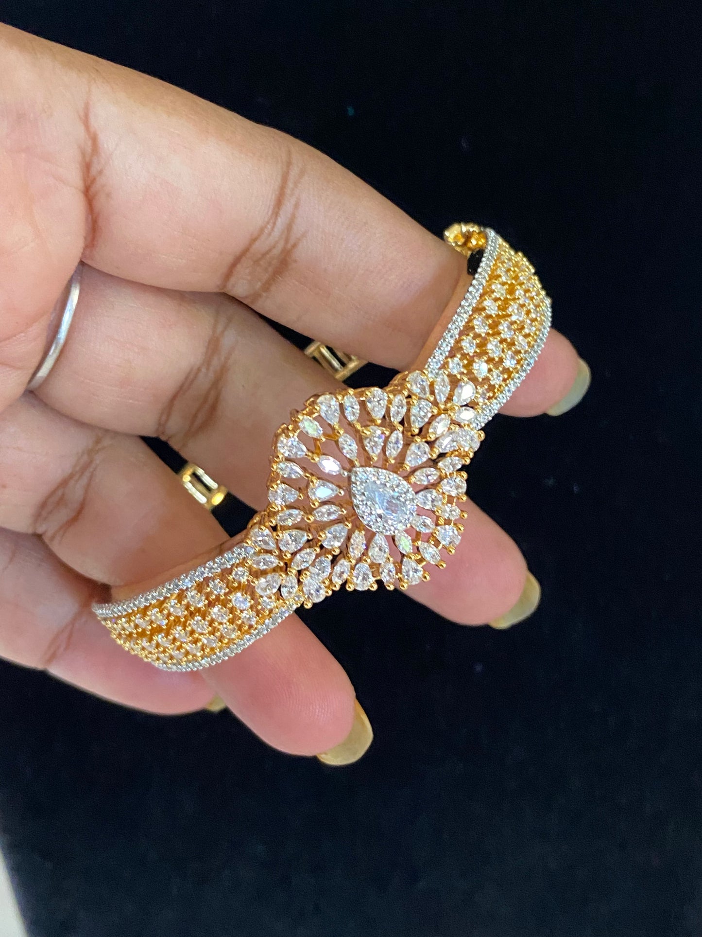 AD Openable Bracelet | Indian Jewelry