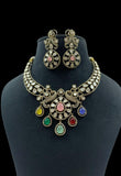 Victorian Polki Kundan Necklace Set | Indian Jewelry In USA