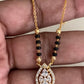 Simple Mangalsutra | AD Drop Pendant Mangalasutra