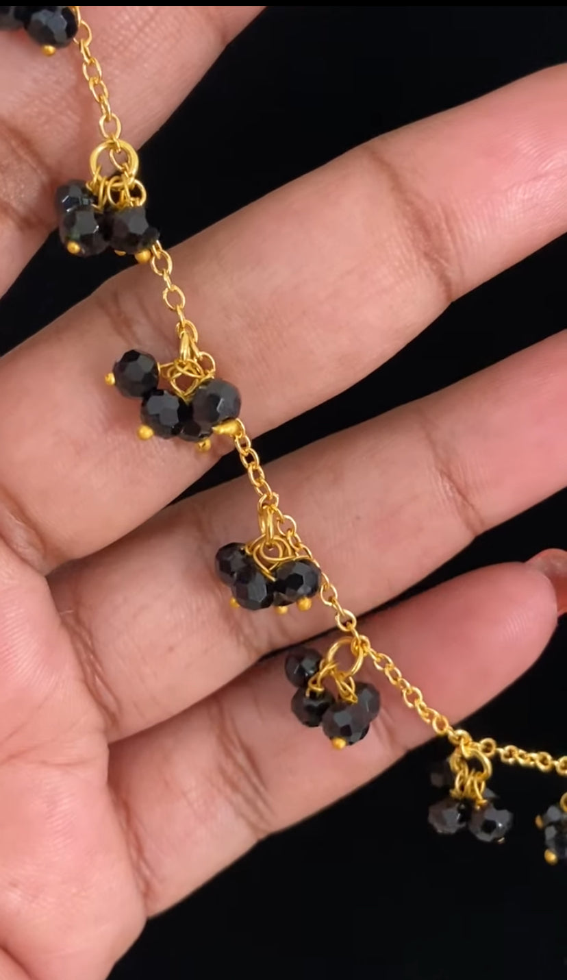 Traditional  Mangalsutra | Black Beads Necklace