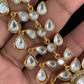 Moissanite Polki Kundan Necklace With Earrings | Indian Jewelry in USA