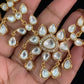 Moissanite Polki Kundan Necklace With Earrings | Indian Jewelry in USA
