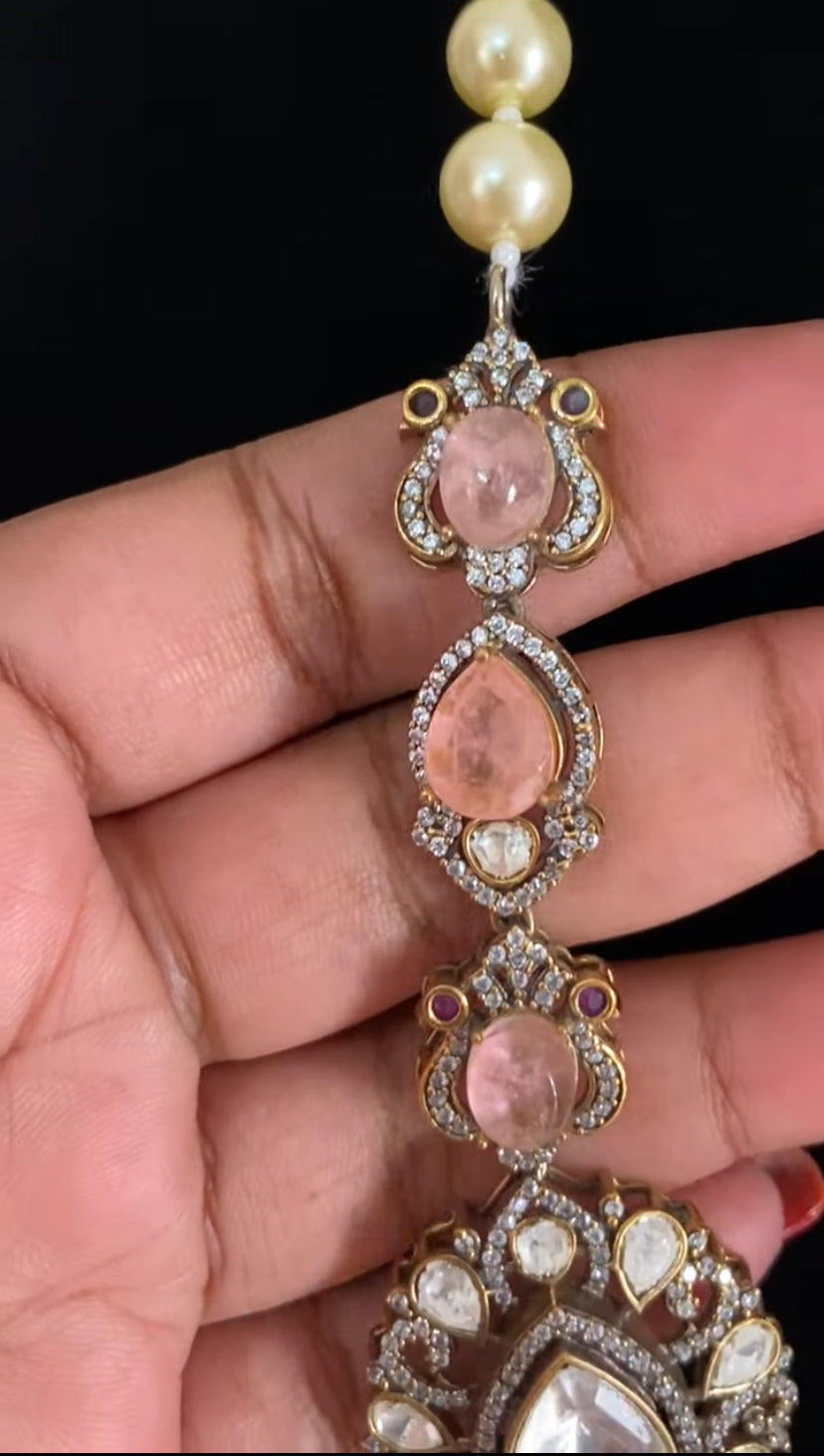 Exclusive Polki Kundan Necklace Set | Indian Jewelry In USA