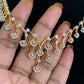 AD Simple Necklace Set | Indian Jewelry In USA | Gift Idea