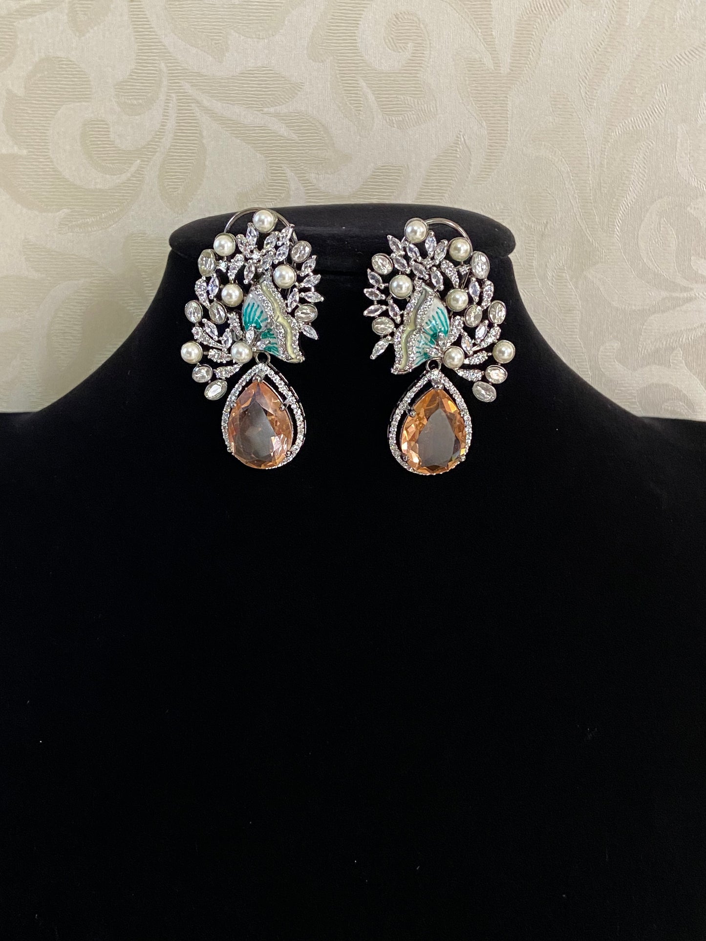 AD Elsa Earrings | Designer Earrings