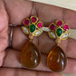 Fusion Kundan Earrings |