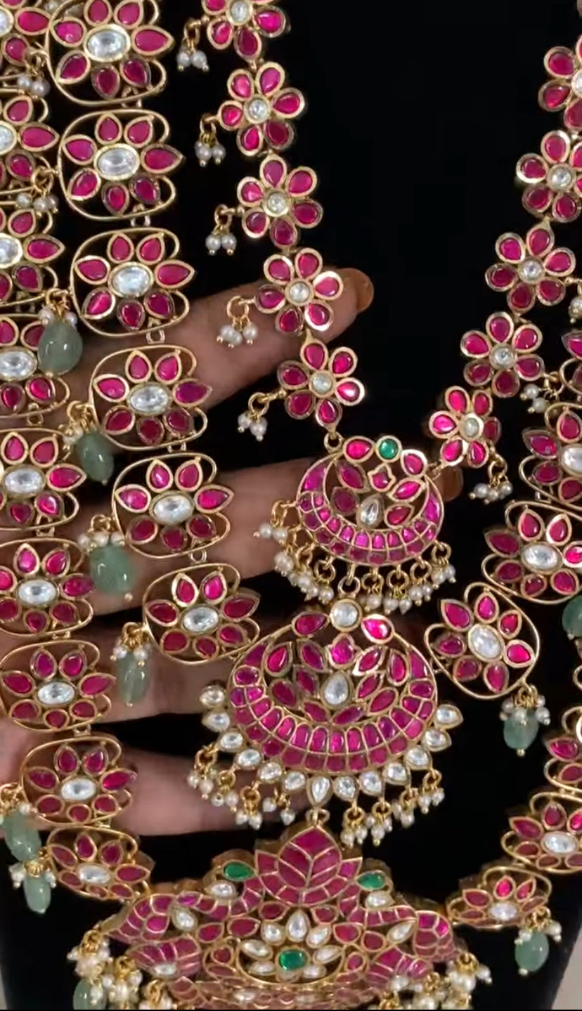 Exclusive Premium Kundan Necklace Set | Indian Bridal Necklace
