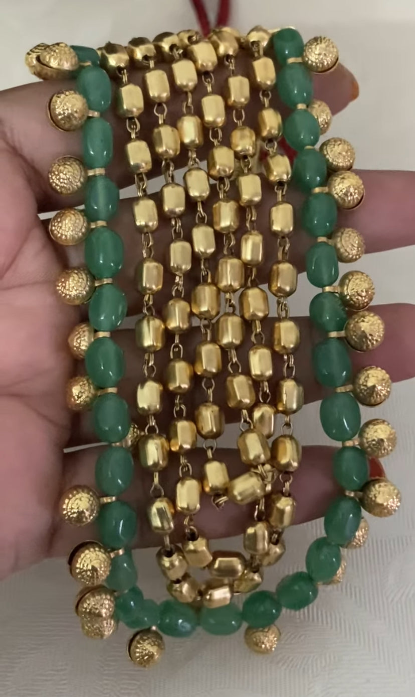 Antique & Beads Mala Necklace | Indian Traditional Necklace