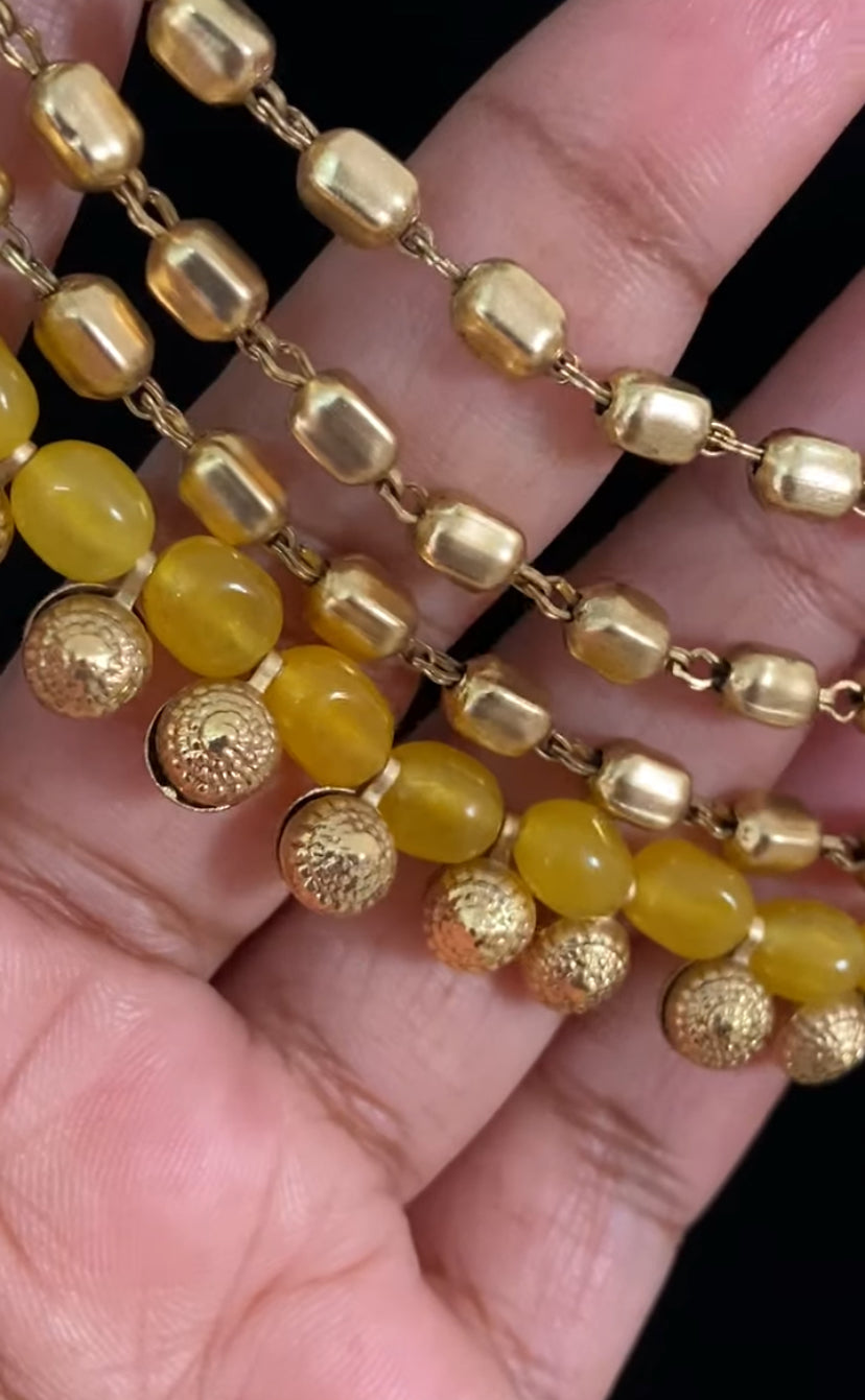 Antique & Beads Mala Necklace | Indian Traditional Necklace