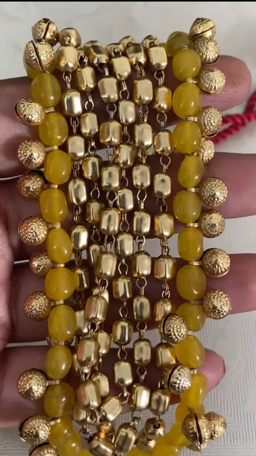 Antique & Beads Mala Necklace | Indian Traditional Necklace