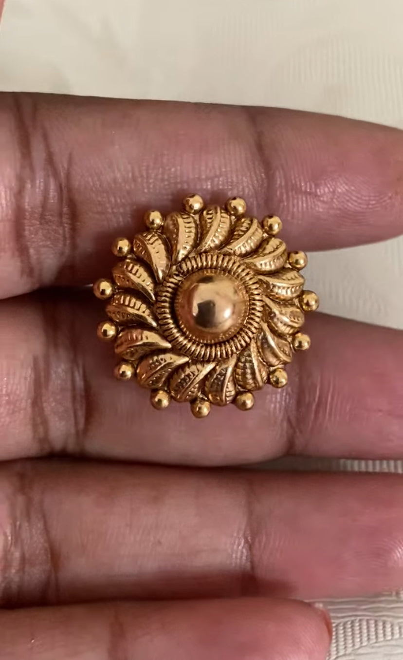 Antique Necklace With Studs | Indian traditional Jewelry