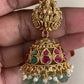 Antique Kundan Temple Necklace Set | Traditional Indian Jewelry
