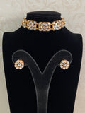 Moisanite Choker With Studs | Latest Indian Jewelry In USA