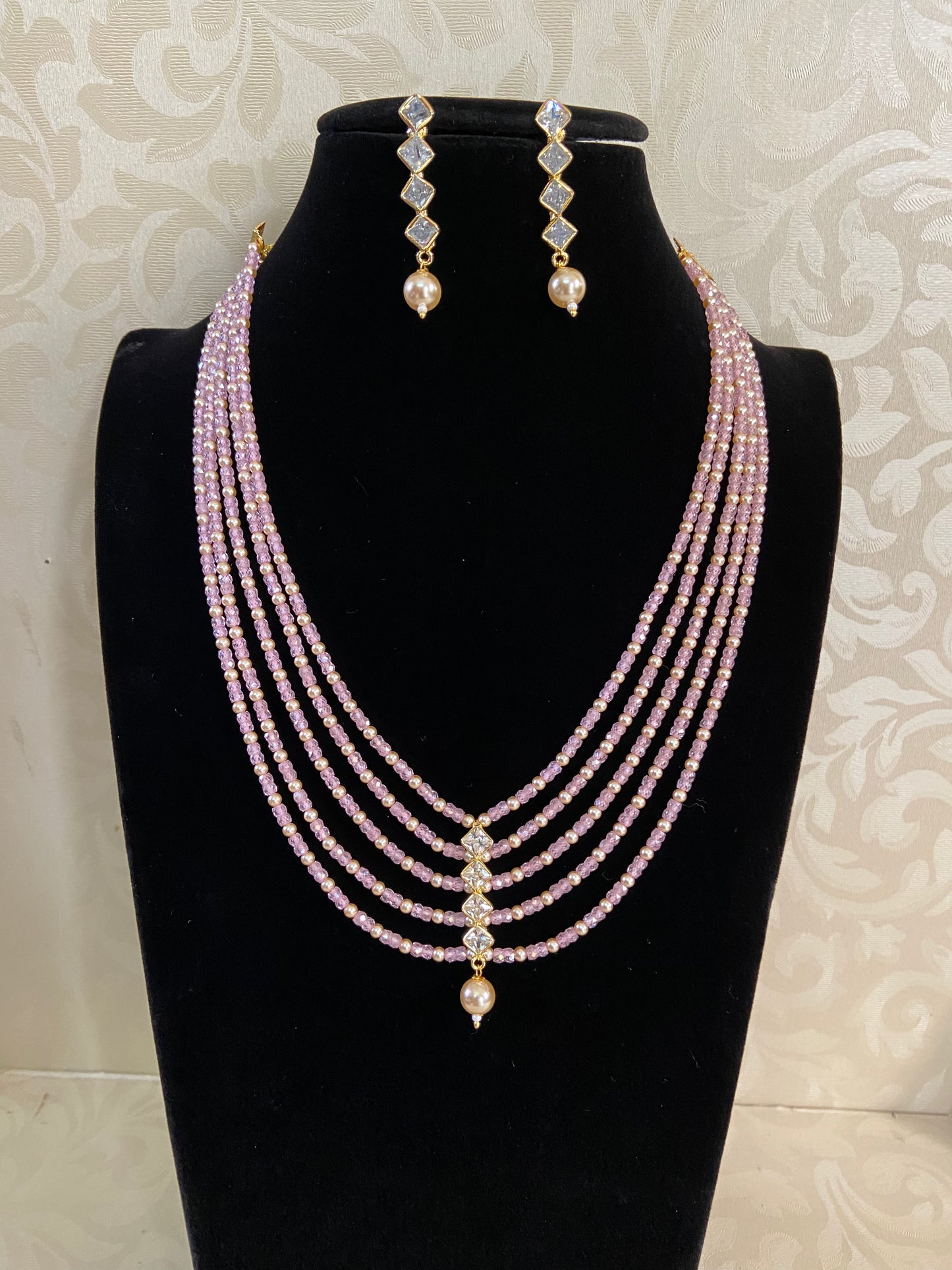 Premium stones Necklace Set | Indian Traditional Jewelry In USA