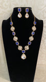 Moissanite Polki Necklace Set | Indian Jewelry In USA