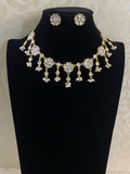 Premium Kundan Choker With Studs | Indian Necklace