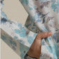 Boys Aqua Green Floral Printed Kurta Set