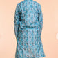 Turquoise Blue Youth Kurta Pajama