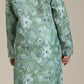 Boys Soft Green Floral Printed Kurta Set