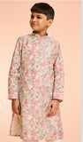 Peach Elegance Kurta Pajama