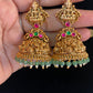 Antique  Lakshmi Jumkis | Traditional Temple Earrings