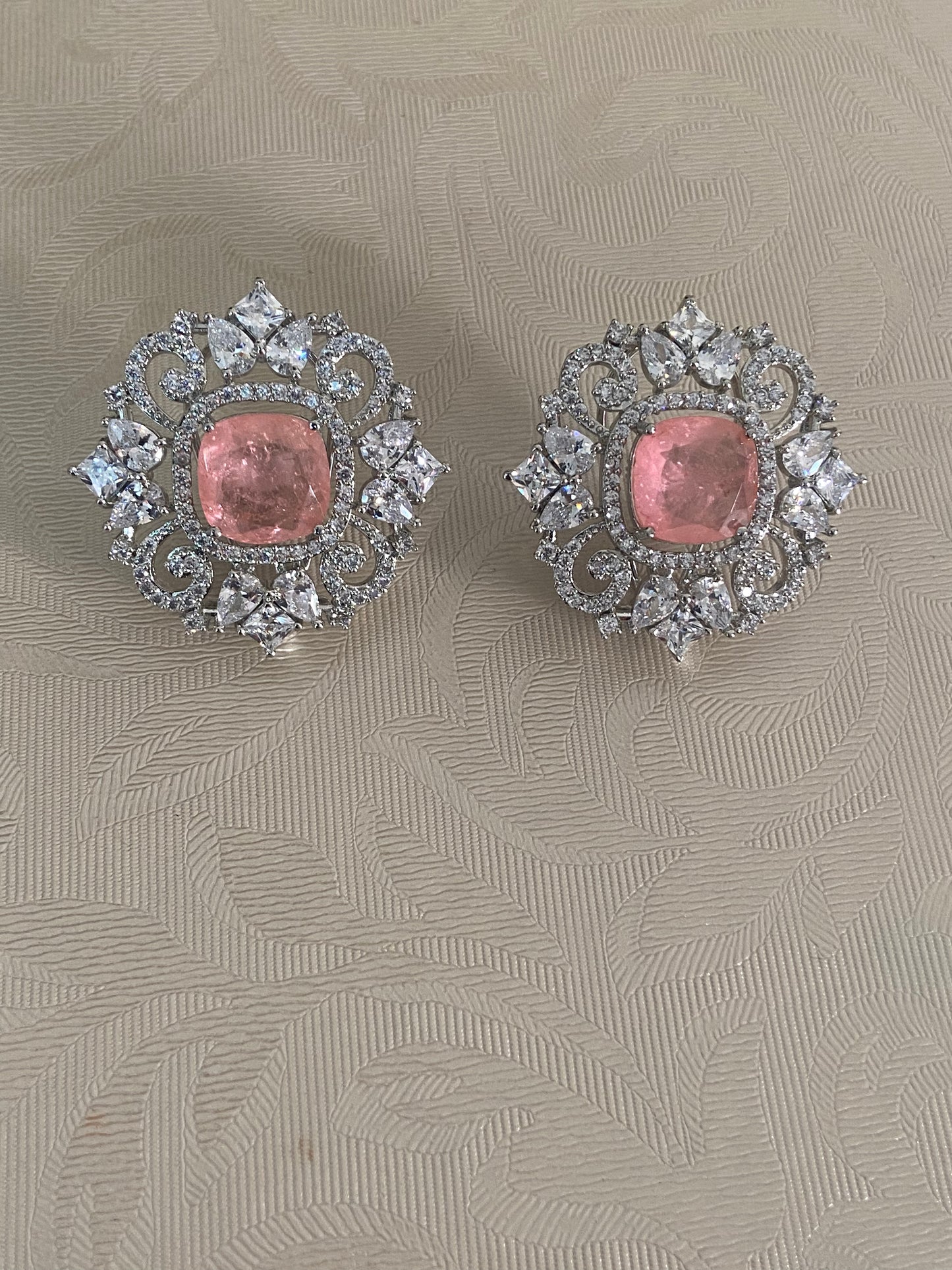 AD doublet Stud Earrings | Indian Jewelry In USA