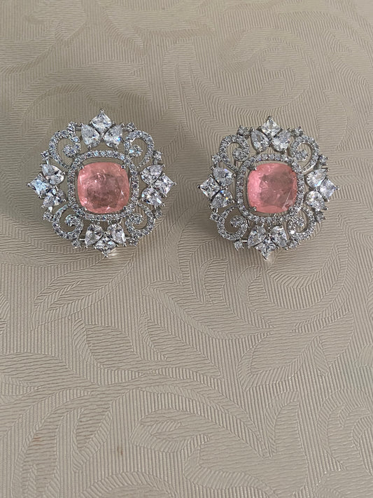 AD doublet Stud Earrings | Indian Jewelry In USA