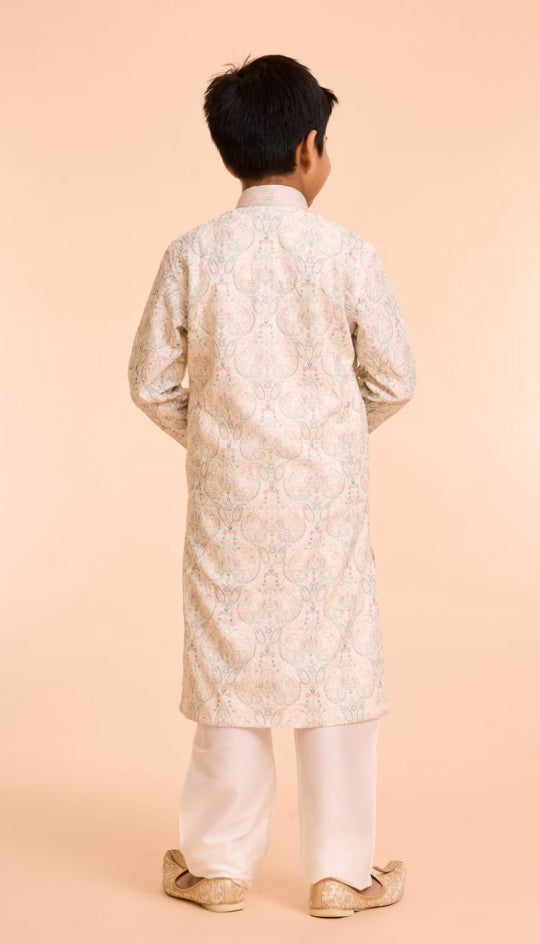 Prismatic Pista Green Kurta Pajama Set