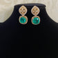 AD Ethnic Earrings | Moissanite Indian Earrings |  Gift Idea