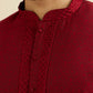 Maroon Elegance Kurta Pajama