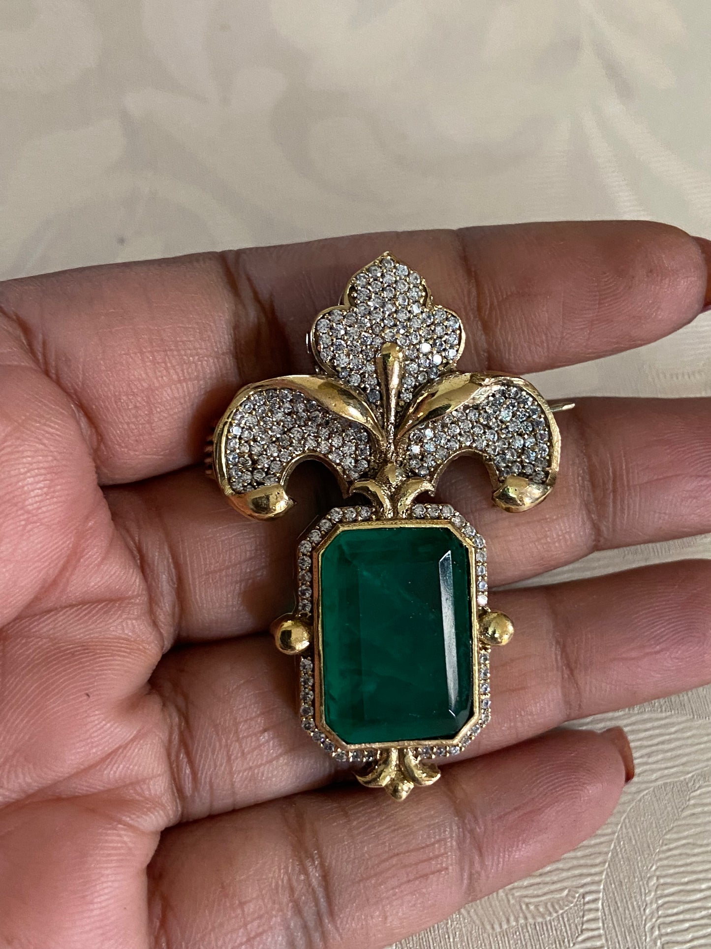 AD Brooch Pin | Multipurpose Brooch Pin | Indian Jewelry