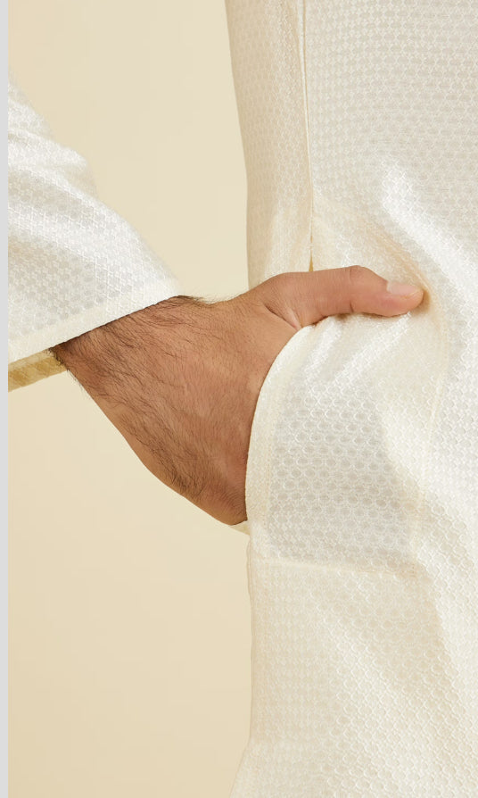 Creamy Delight Kurta Pajama