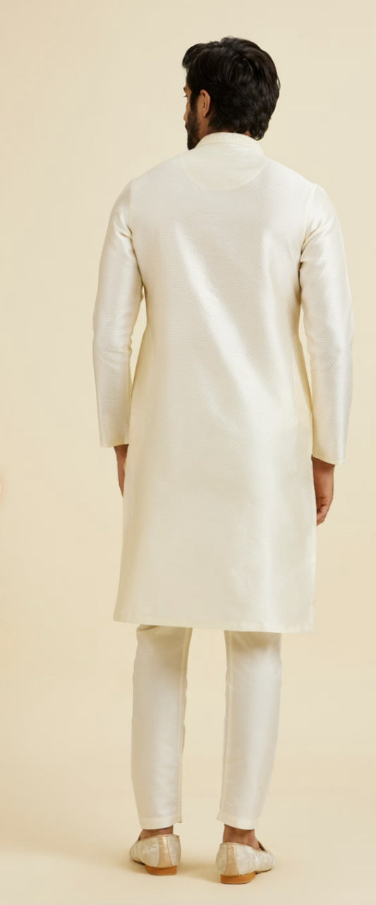 Creamy Delight Kurta Pajama