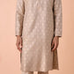 Elegant Beige Kurta Pajama Set