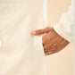 Elegant Cream Kurta Pajama