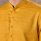 Radiant Mustard Cotton Kurta Pajama