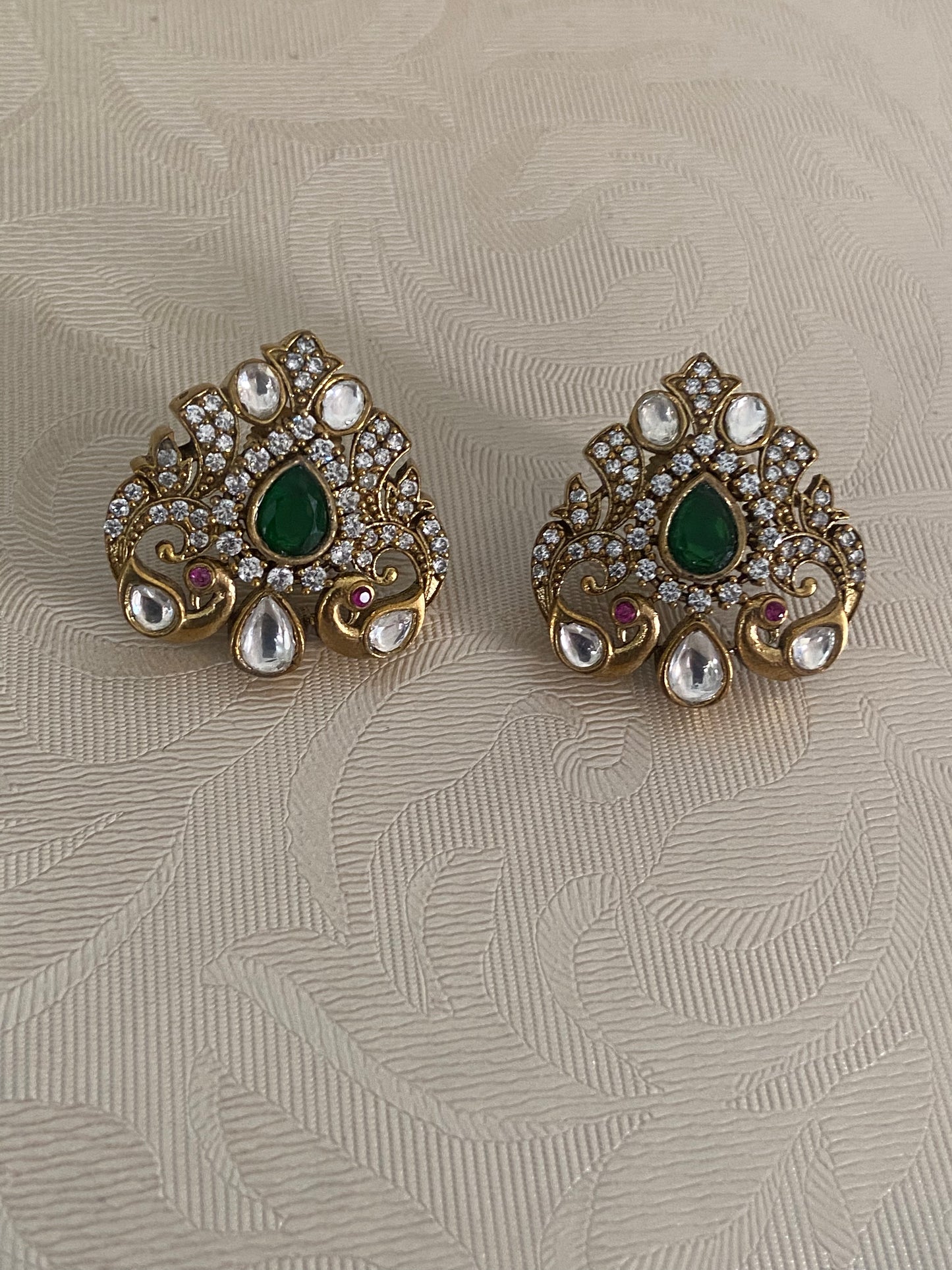 Victorian ad Studs | Indian Jewelry In USA