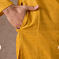 Radiant Mustard Cotton Kurta Pajama