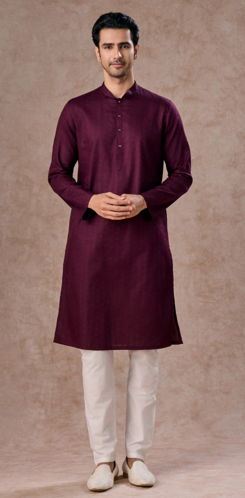 Wine Majesty Kurta Pajama