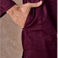 Wine Majesty Kurta Pajama