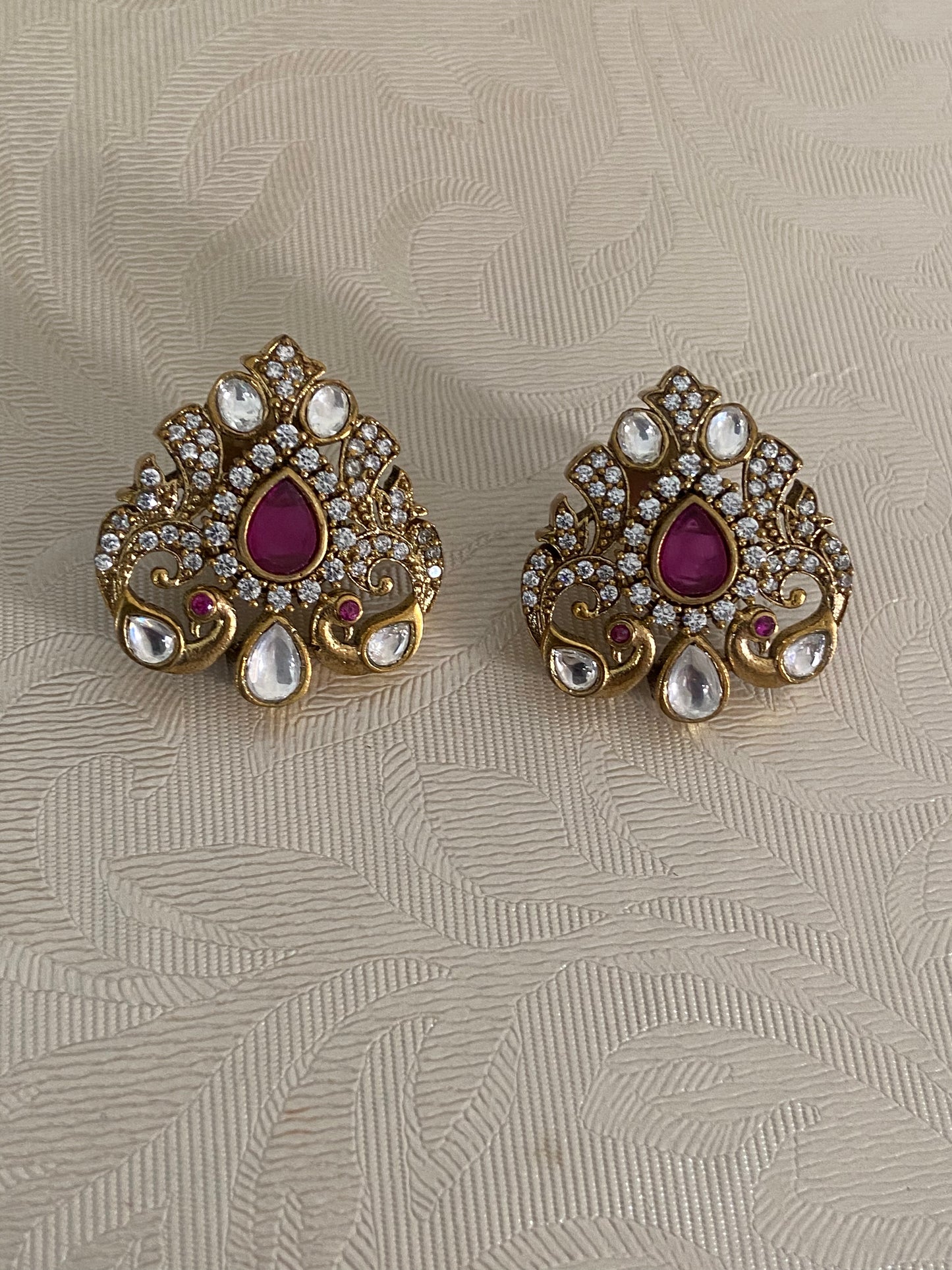Victorian ad Studs | Indian Jewelry In USA