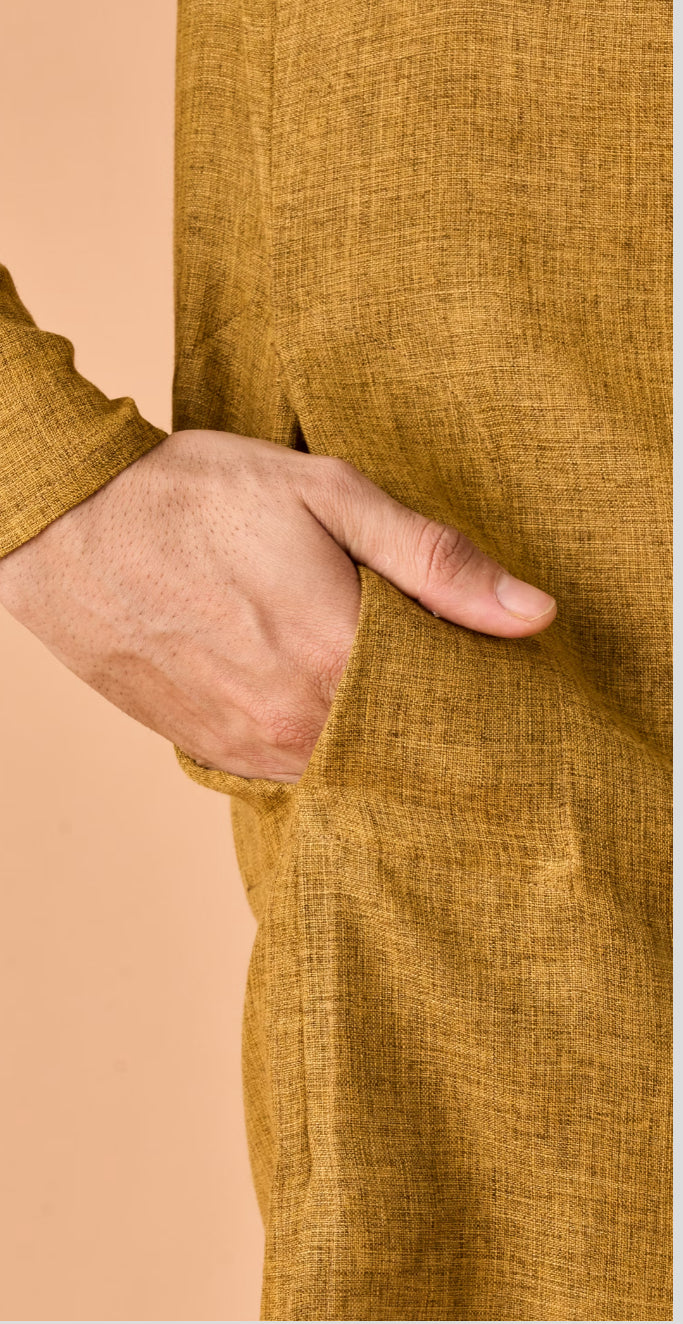 Mehndi Green Radiance Kurta Pajama